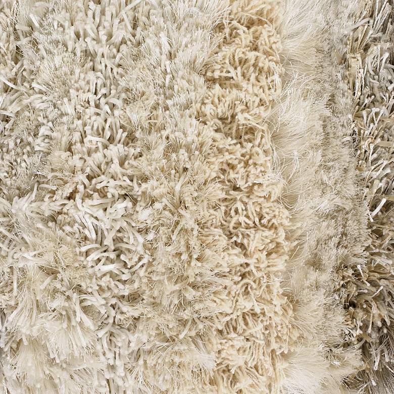 Image 3 Chandra Kapaa KAP15501 5'x7'6" Cream Shag Rug more views