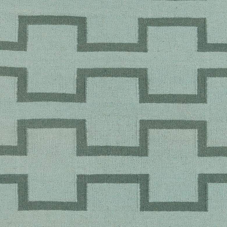 Image 2 Chandra Lima LIM25701 5'x7' Green Wool Area Rug more views