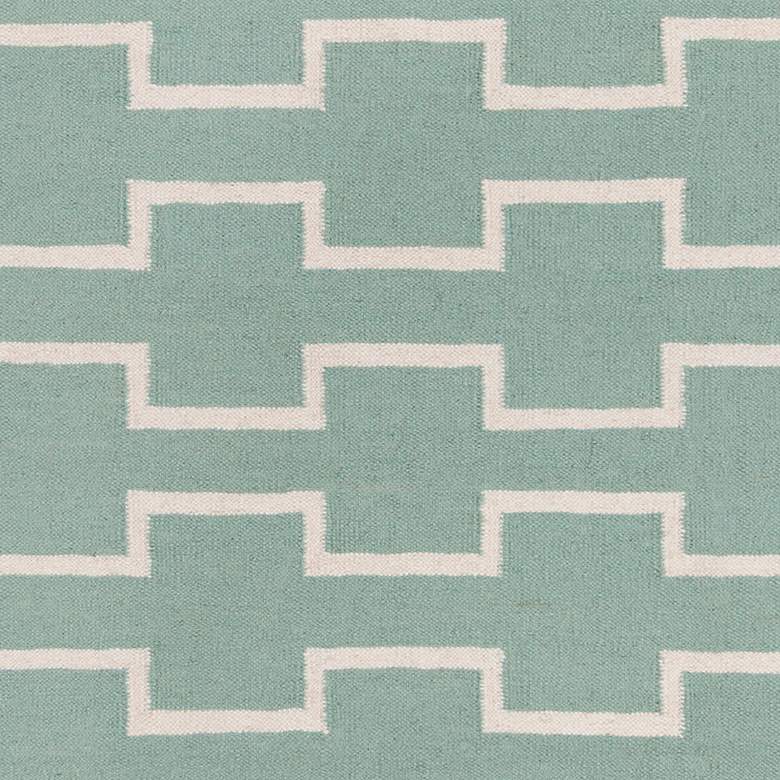 Image 2 Chandra Lima LIM25702 5'x7' Mint Wool Area Rug more views