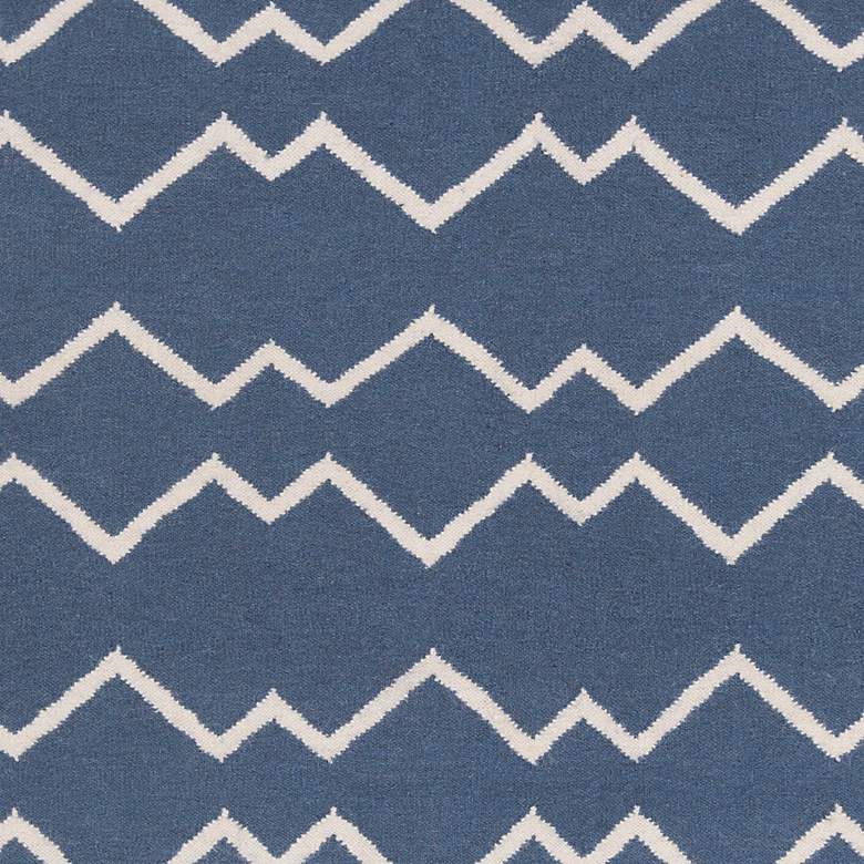 Image 2 Chandra Lima LIM25704 5'x7' Blue Wool Area Rug more views