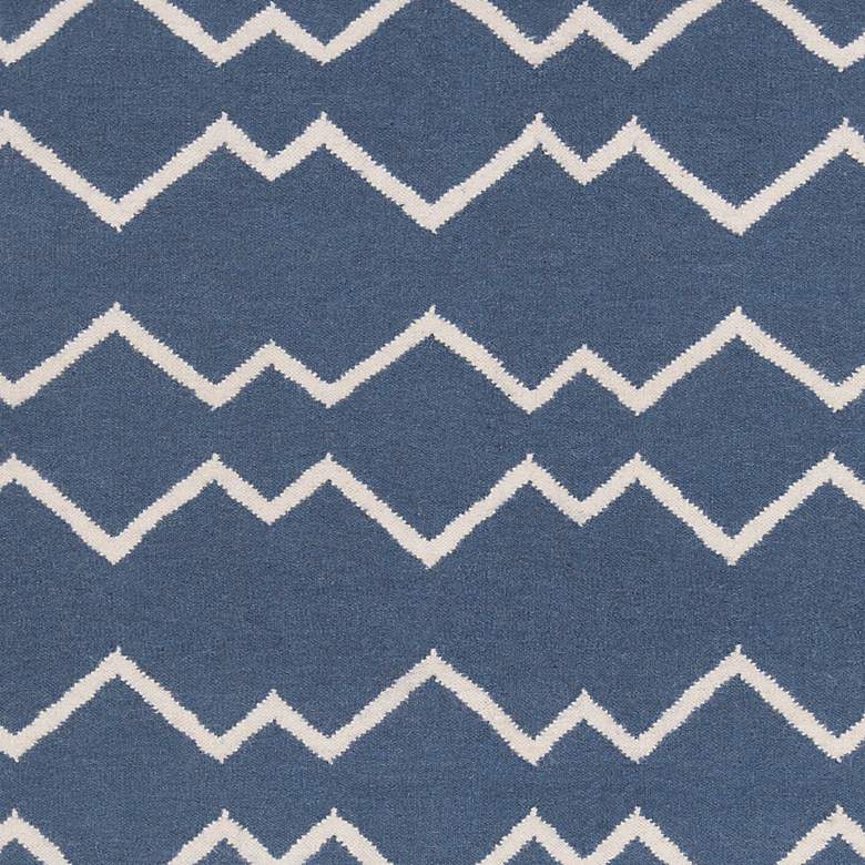 Image 2 Chandra Lima LIM25704 5&#39;x7&#39; Blue Wool Area Rug more views