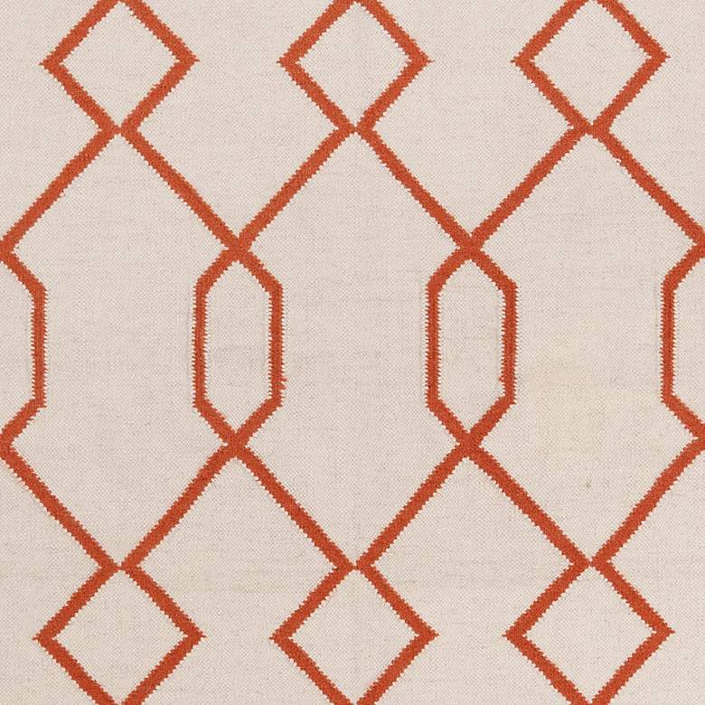 Image 2 Chandra Lima LIM25712 5'x7' Beige and Orange Area Rug more views