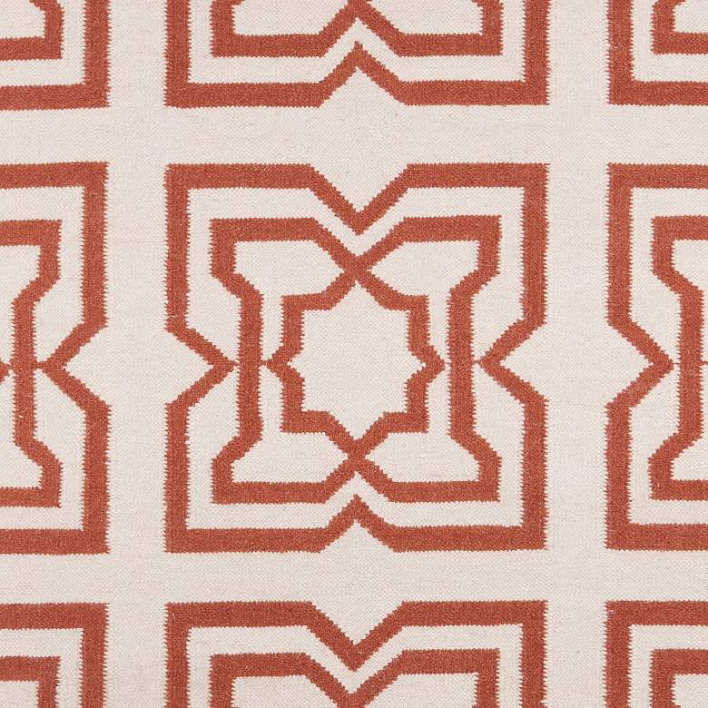 Image 2 Chandra Lima LIM25719 5'x7' Beige and Orange Area Rug more views
