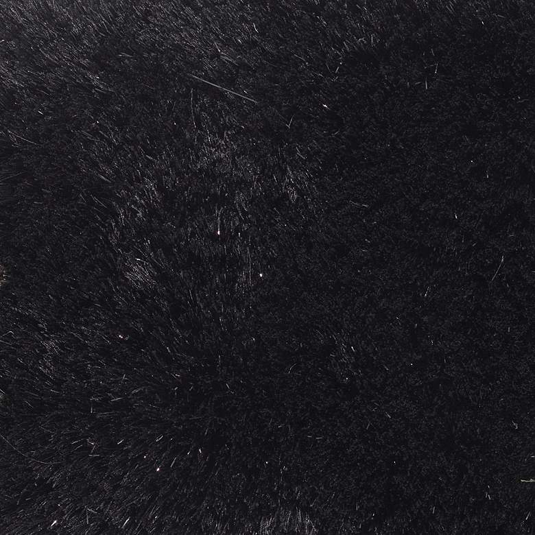 Image 3 Chandra Mercury MER6901 5'x7'6" Black Shag Area Rug more views