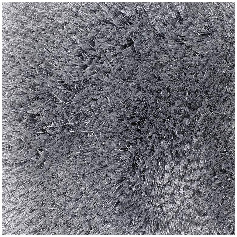 Image 3 Chandra Mercury MER6904 5'x7'6" Gray Shag Area Rug more views
