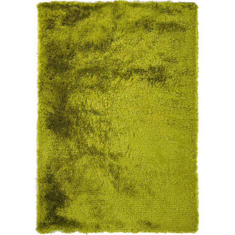 Image 1 Chandra Naya NAY18800 5&#39;x7&#39;6 inch Green Shag Area Rug
