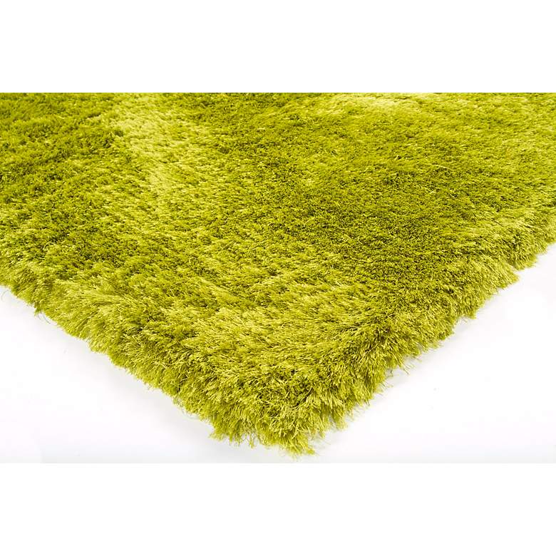 Image 2 Chandra Naya NAY18800 5'x7'6" Green Shag Area Rug more views