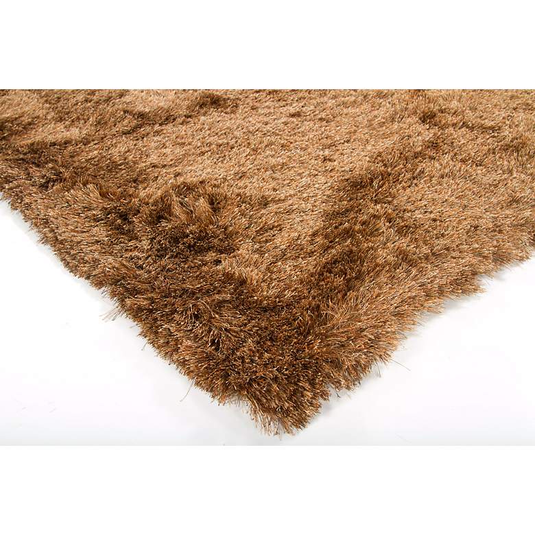 Image 2 Chandra Naya NAY18803 5'x7'6" Brown Shag Area Rug more views