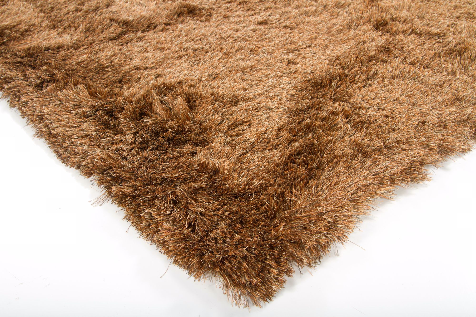 Thumbnail2 of Chandra Naya NAY18803 7'9"x10'6" Brown Shag Area Rug more views