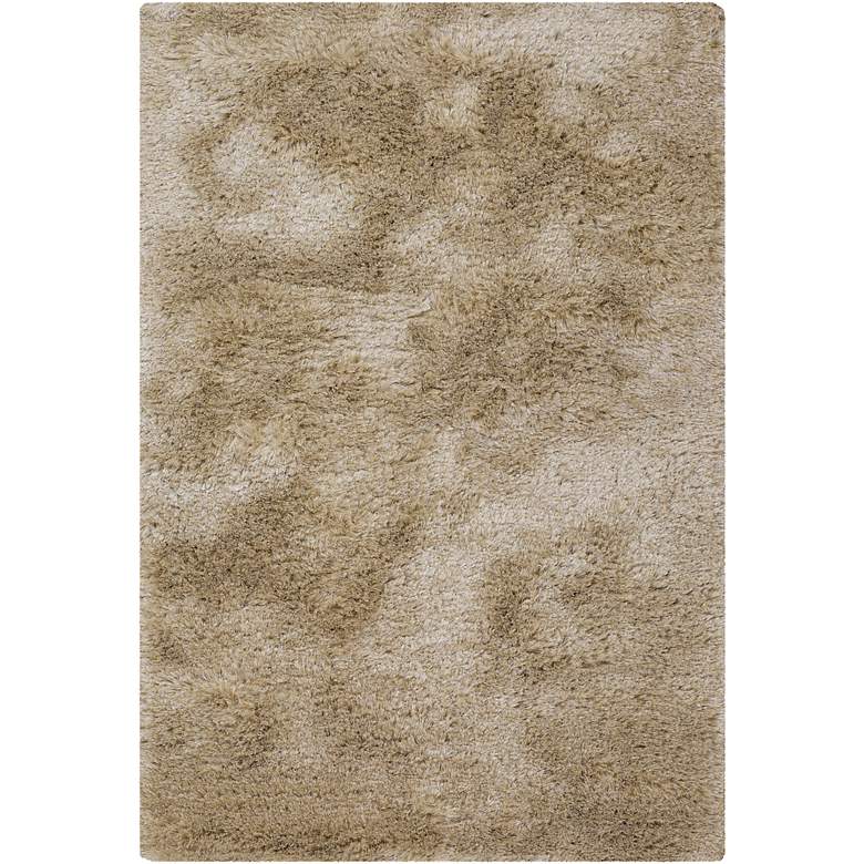 Image 1 Chandra Naya NAY18804 5&#39;x7&#39;6 inch Tan Shag Area Rug