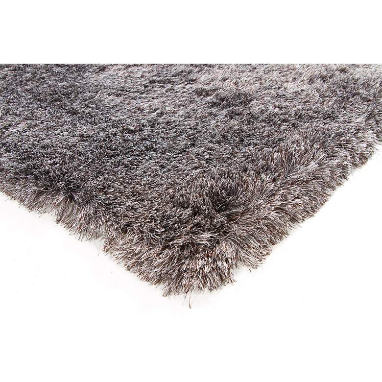 Image 2 Chandra Naya NAY18807 5'x7'6" Charcoal Shag Area Rug more views