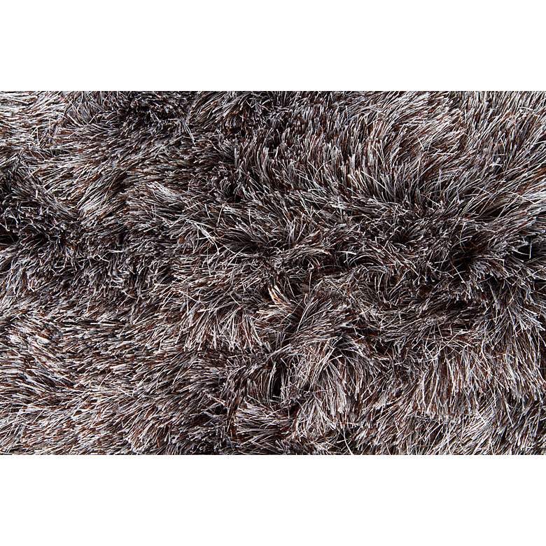 Image 3 Chandra Naya NAY18807 5&#39;x7&#39;6 inch Charcoal Shag Area Rug more views