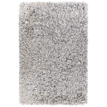 Chandra Onex White Shag Area Rug