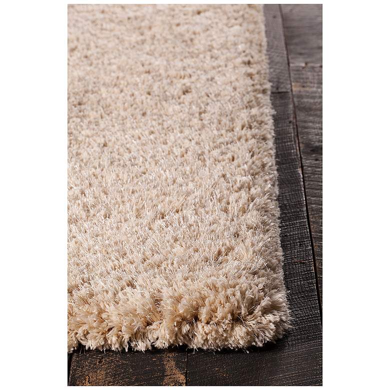 Image 2 Chandra Osim 5'x7'6" Beige Shag Area Rug more views
