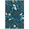 Chandra Terra Blue and Green Outdoor Area Rug