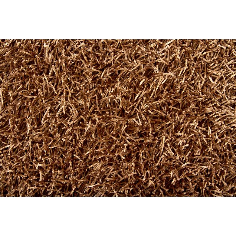 Image 3 Chandra Zara ZAR14501 5'x7'6" Brown Shag Area Rug more views