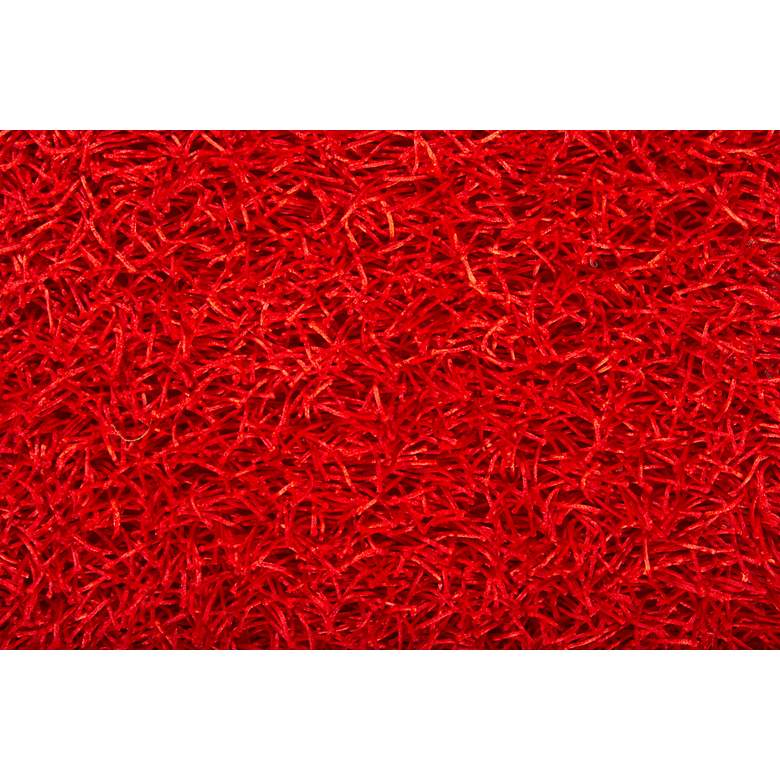 Image 3 Chandra Zara ZAR14502 5&#39;x7&#39;6 inch Red Shag Area Rug more views