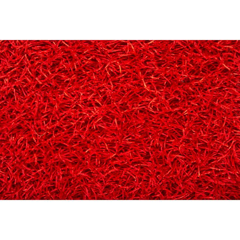 Image 3 Chandra Zara ZAR14502 5'x7'6" Red Shag Area Rug more views