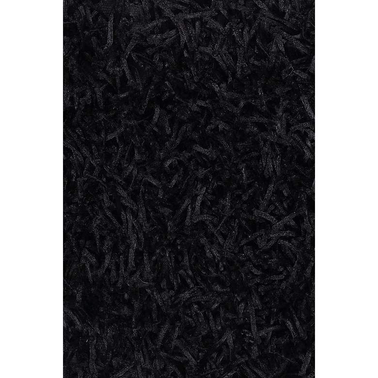 Image 3 Chandra Zara ZAR14503 5&#39;x7&#39;6 inch Black Shag Area Rug more views