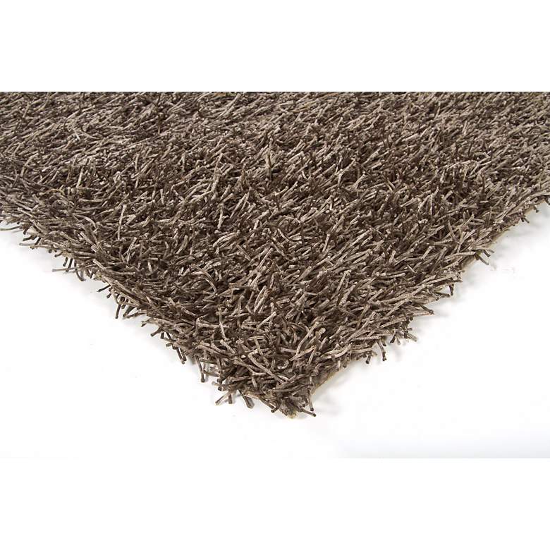 Image 2 Chandra Zara ZAR14506 5'x7'6" Gray Shag Area Rug more views