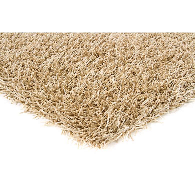 Image 2 Chandra Zara ZAR14520 5'x7'6" Cream Shag Area Rug more views