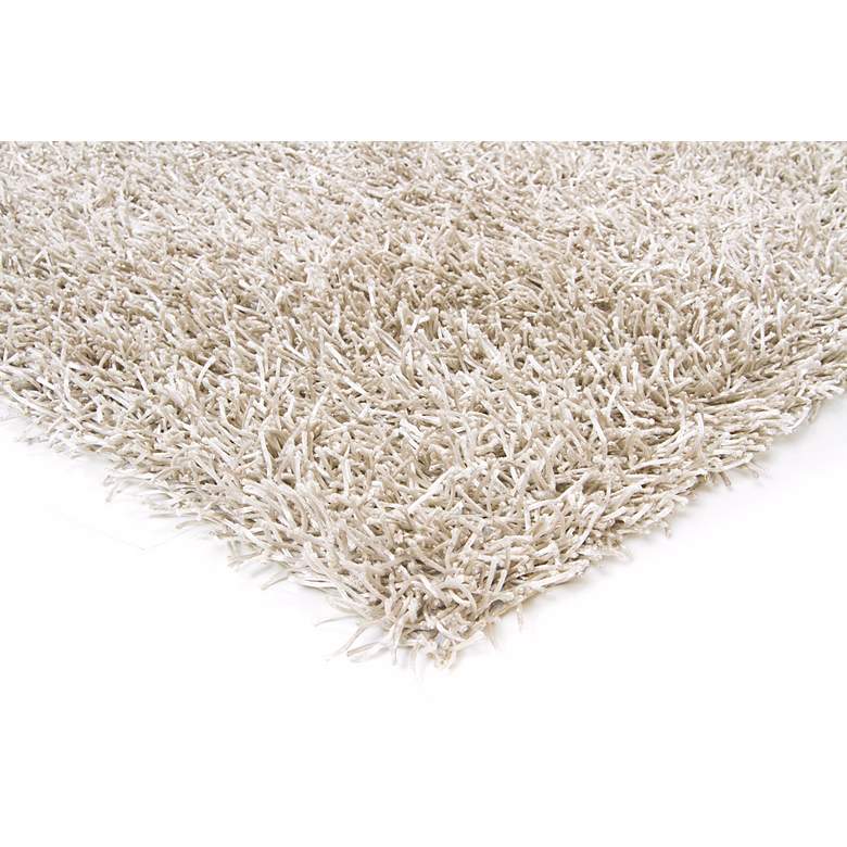 Image 2 Chandra Zara ZAR14521 5'x7'6" Ivory Shag Area Rug more views