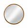 Changes Natural Wood 36" Round Wall Mirror
