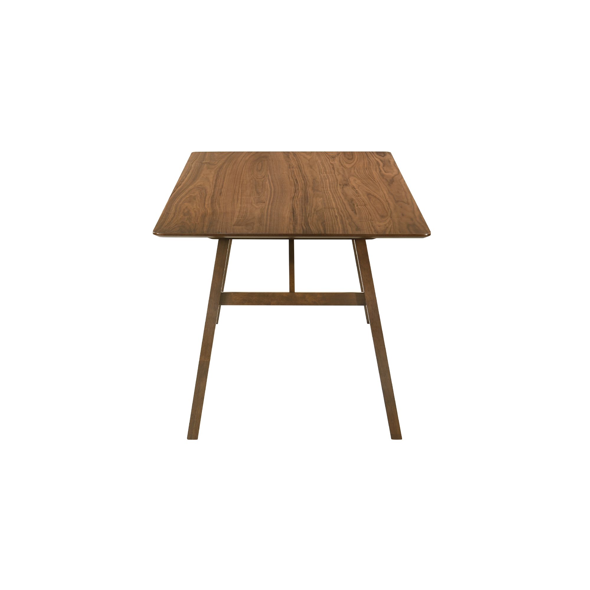 Image 4 Channell 71 in. Wide Dining Table in Wood and Walnut Finish more views
