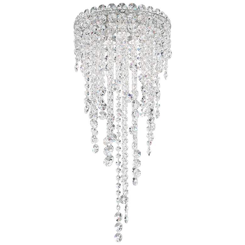 Image 2 Chantant 10 1/2" Wide Polished Stainless Steel Ceiling Light