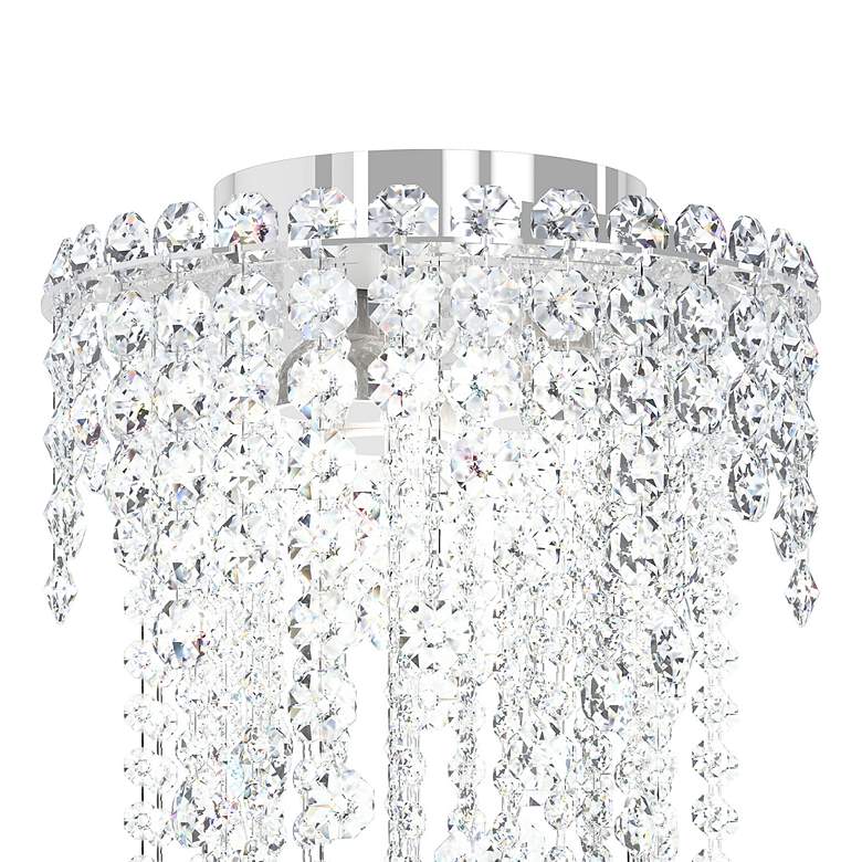 Image 3 Chantant 10 1/2" Wide Polished Stainless Steel Ceiling Light more views