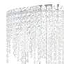 3_Chantant 17"H x 21"W 5-Light Crystal Flush in Pol Stainless Steel more views