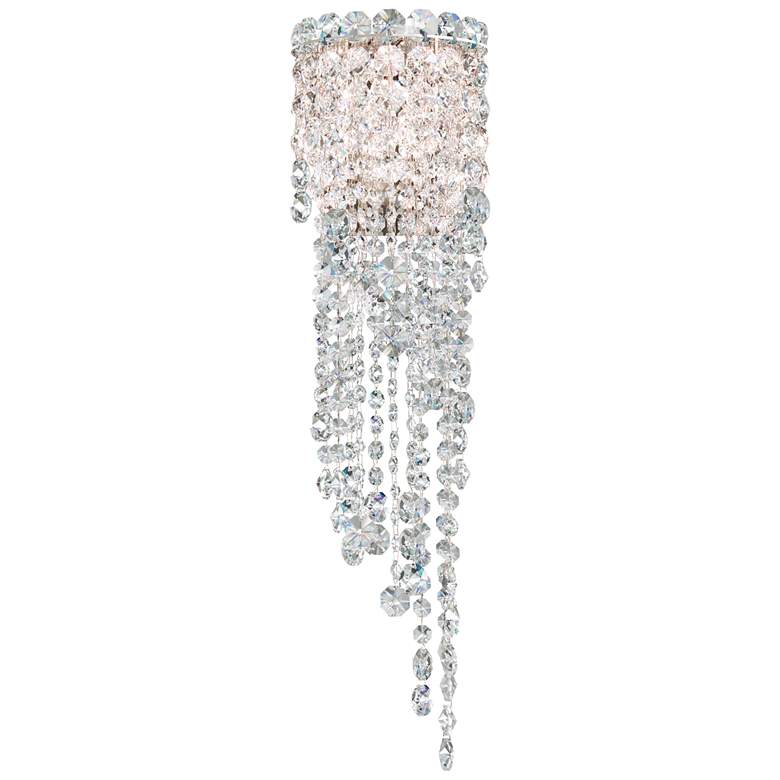 Image 1 Chantant 23"H x 6.5"W 2-Light Crystal Wall Sconce in Pol Stainles