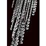 3_Chantant 28"H x 24"W 6-Light Crystal Chandelier in Polished Stain more views