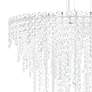 4_Chantant 28"H x 24"W 6-Light Crystal Chandelier in Polished Stain more views