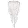 2_Chantant 41.5"H x 21"W 5-Light Crystal Chandelier in Pol Stainles