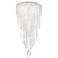 Chantant 41.5"H x 21"W 5-Light Crystal Chandelier in Pol Stainles