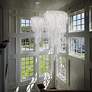3_Chantant 41.5"H x 21"W 5-Light Crystal Chandelier in Pol Stainles more views