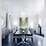 4_Chantant 41.5"H x 21"W 5-Light Crystal Chandelier in Pol Stainles more views