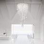 7_Chantant 41.5"H x 21"W 5-Light Crystal Chandelier in Pol Stainles more views