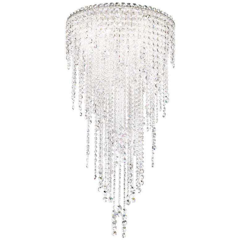 Image 1 Chantant 41.5"H x 21"W 5-Light Crystal Chandelier in Pol Stainles