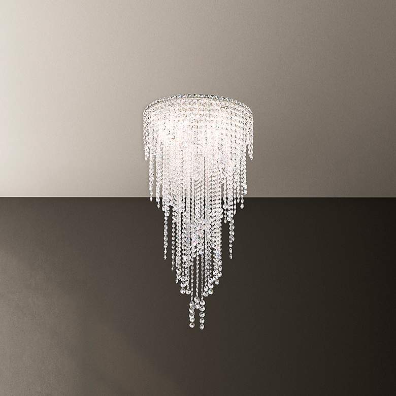 Image 1 Chantant 41.5"H x 21"W 5-Light Crystal Chandelier in Pol Stainles