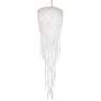 2_Chantant 70.3"H x 21"W 5-Light Crystal Chandelier in Pol Stainles