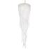 Chantant 70.3"H x 21"W 5-Light Crystal Chandelier in Pol Stainles
