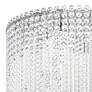 3_Chantant 79.5"H x 24"W 6-Light Crystal Flush in Pol Stainless Ste more views
