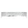 Chantant 9"H x 36"W 6-Light Crystal Bath Bar in Pol Stainless Ste