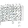 4_Chantant 9"H x 36"W 6-Light Crystal Bath Bar in Pol Stainless Ste more views