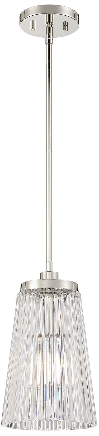Thumbnail3 of Chantilly 1-Light Pendant in Polished Nickel more views