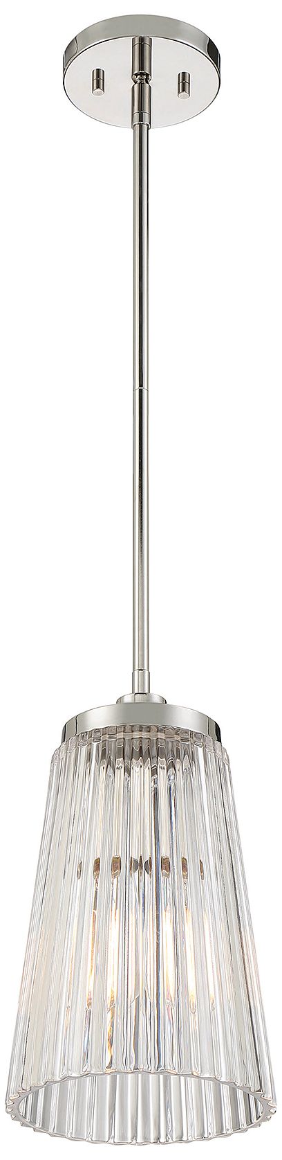 Thumbnail4 of Chantilly 1-Light Pendant in Polished Nickel more views