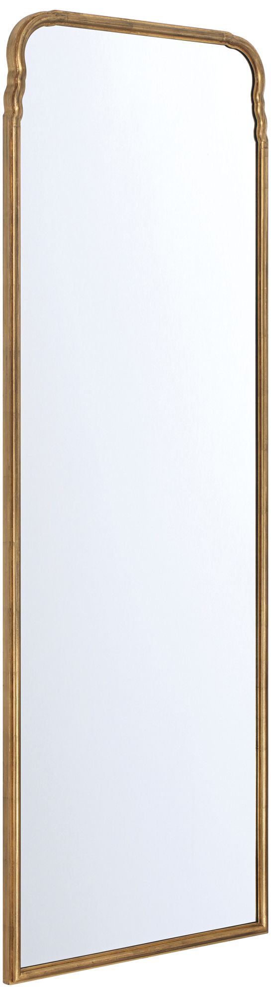 Image 4 Chantilly Gold 28" x 81" Extra Tall Rectangle Wall/Floor Mirror more views