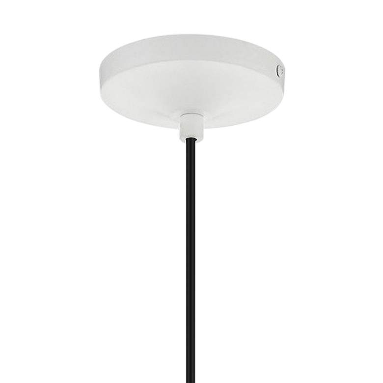 Image 3 Chantily 11 3/4 inch Wide White Metal Globe Mini Pendant Light more views
